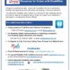 Front page of Residential Service Providers resource